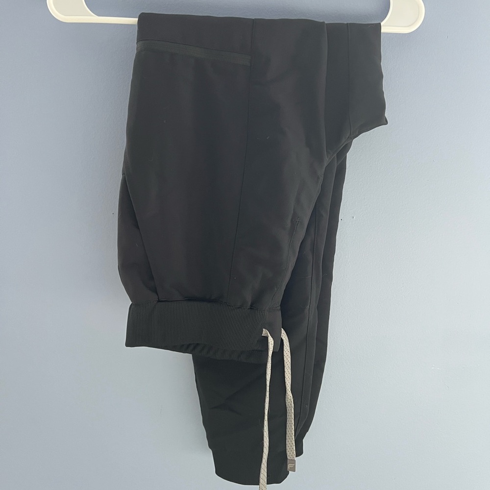 Fabletics Black Scrub Pant/Jogger